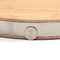 鉄のハンドルを持つEcoの友好的な5pcsタケ円形のまな板